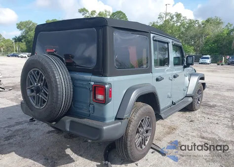 2024 Jeep Wrangler 4-Door Sport S 4X4 from USA, damaged, VIN 1C4PJXDG8RW334590